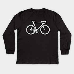 Racing bike Kids Long Sleeve T-Shirt